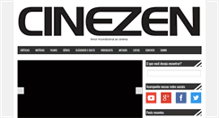 Desktop Screenshot of cinezencultural.com.br